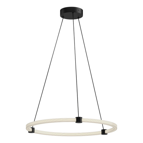 Bruni LED Pendant in Black (347|PD24724-BK)