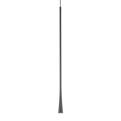 Taper LED Pendant in Black (347|PD15832-BK)