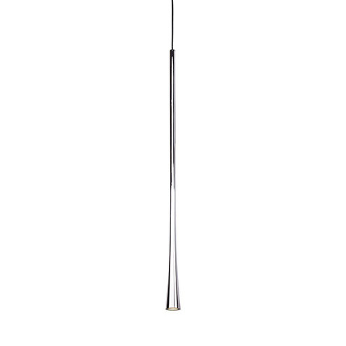 Taper LED Pendant in Chrome (347|PD15824-CH)