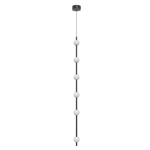 Misaki LED Pendant in Black (347|PD14760-BK)
