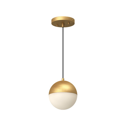 Monae LED Pendant in Brushed Gold (347|PD11706-BG)