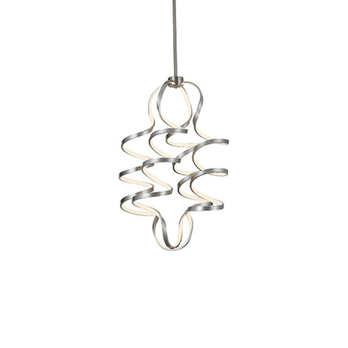 Synergy LED Chandelier in Antique Silver (347|CH93934-AS)