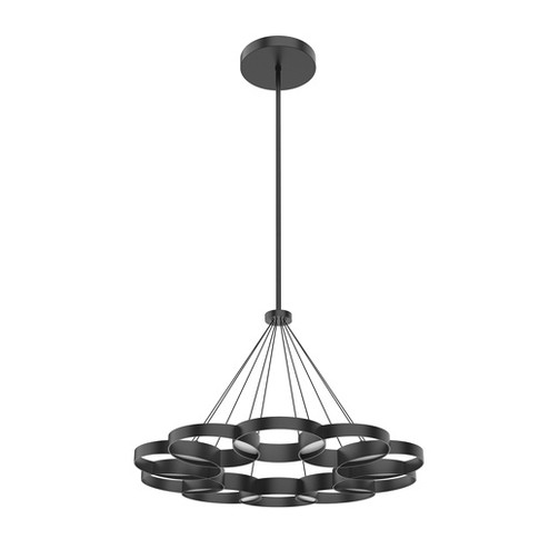 Maestro LED Chandelier in Black (347|CH90833-BK)