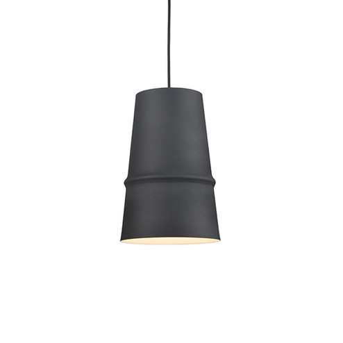 Castor One Light Pendant in Black (347|492208-BK)