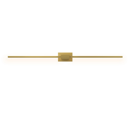 Z-Bar LED Wall Sconce in Gold (240|ZBW-36-4-CM-SW-GLD)
