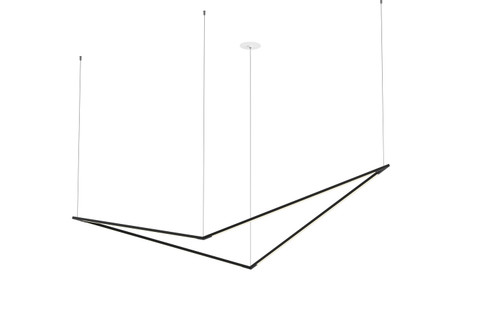 Z-Bar Pendant LED Pendant in Matte Black (240|ZBP-36-B-SW-MTB-CNP)