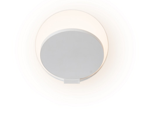 Gravy LED Wall Sconce in Matte White, Matte White (240|GRW-S-MWT-MWT-PI)