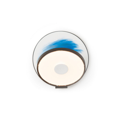 Gravy LED Wall Sconce in Metallic Black, Paintable (240|GRW-S-MBK-PTB-HW)