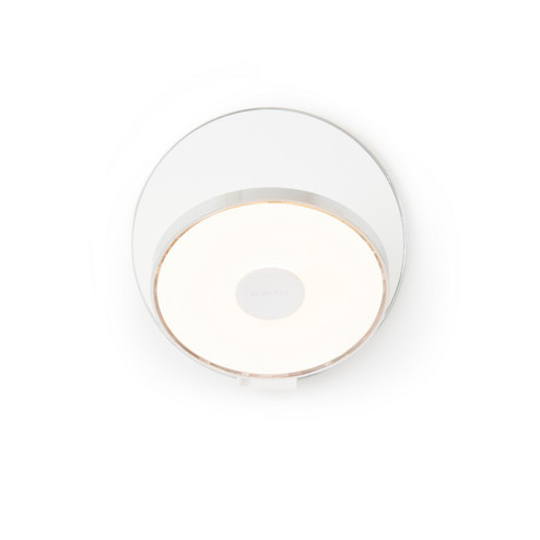 Gravy LED Wall Sconce in Chrome, Matte White (240|GRW-S-CRM-MWT-PI)