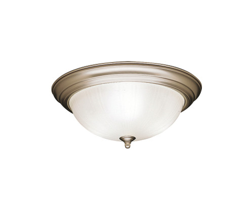 Three Light Flush Mount in Brushed Nickel (12|8655NI)