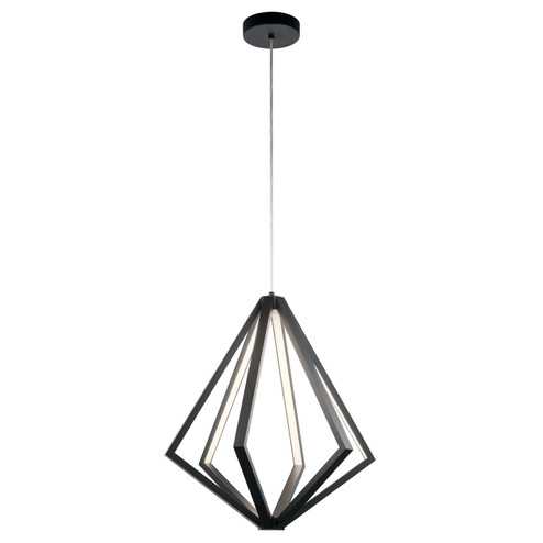 Everest LED Pendant in Matte Black (12|84090)