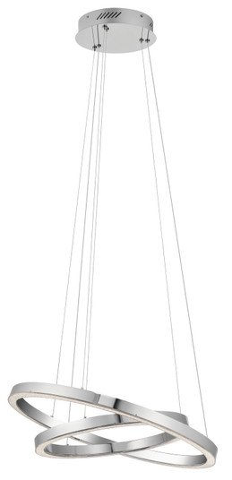 Opus LED Chandelier in Chrome (12|83864)