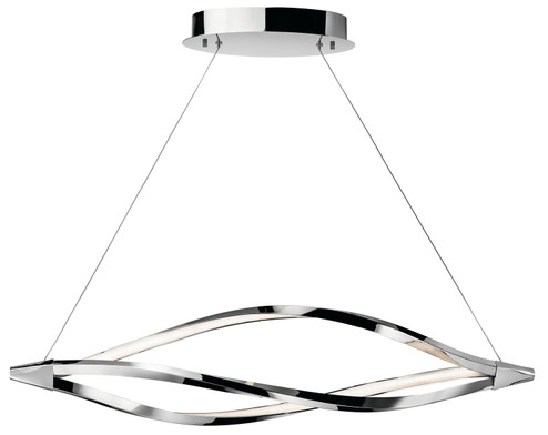 Meridian LED Chandelier in Chrome (12|83386)