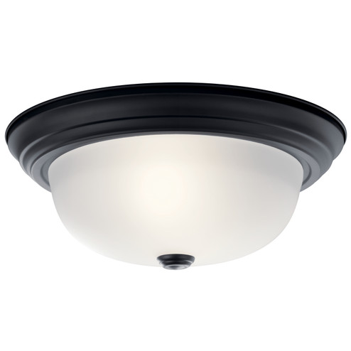 Two Light Flush Mount in Black (12|8112BK)