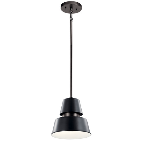 Lozano One Light Outdoor Pendant in Black (12|59003BK)