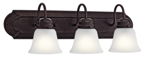 Three Light Bath in Tannery Bronze (12|5337TZS)
