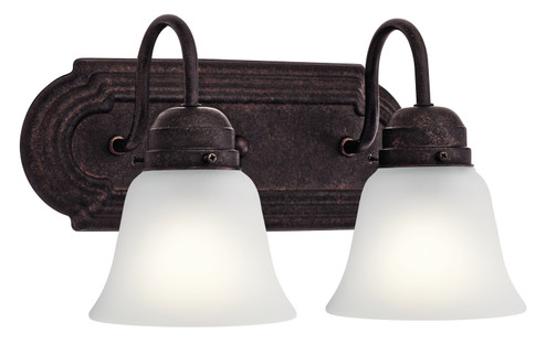 Two Light Bath in Tannery Bronze (12|5336TZS)