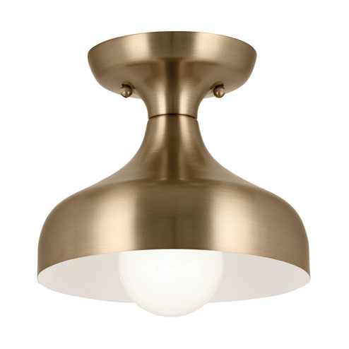 Sisu One Light Semi Flush Mount in Champagne Bronze (12|52599CPZ)