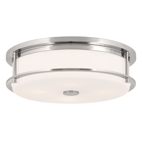 Brit Four Light Flush Mount in Polished Nickel (12|52597PN)