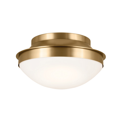 Bretta Two Light Flush Mount in Brushed Natural Brass (12|52544BNB)