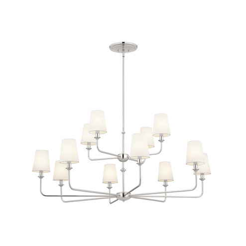 Pallas 12 Light Chandelier in Polished Nickel (12|52518PN)