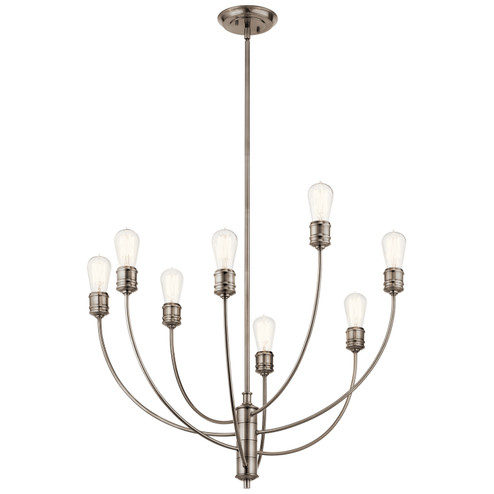 Hatton Eight Light Chandelier in Classic Pewter (12|52255CLP)