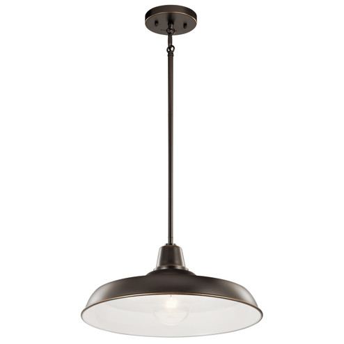 Pier One Light Outdoor Pendant/Semi Flush Mount in Olde Bronze (12|49993OZ)