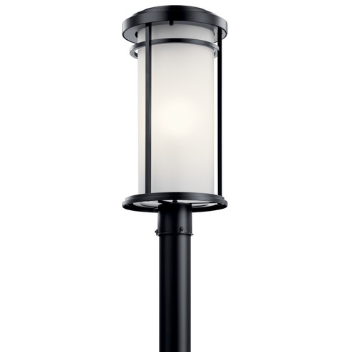 Toman One Light Outdoor Post Mount in Black (12|49690BK)