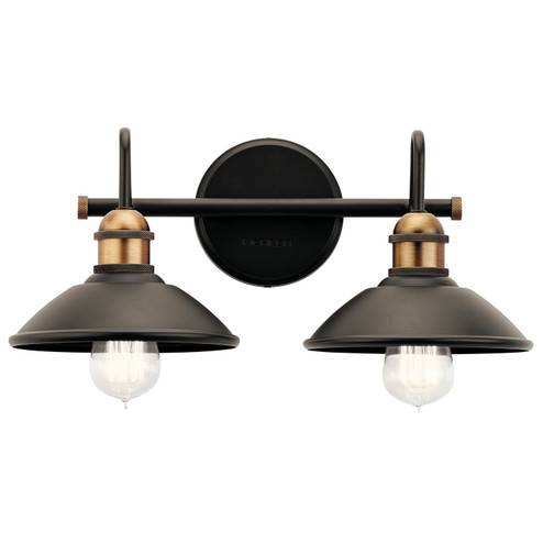 Clyde Two Light Bath in Olde Bronze (12|45944OZ)