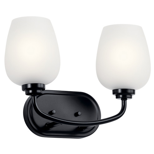 Valserrano Two Light Bath in Black (12|45128BK)