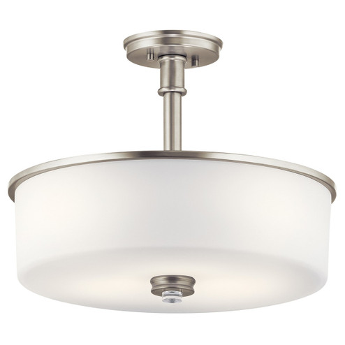 Joelson LED Pendant/Semi Flush in Brushed Nickel (12|43925NIL18)