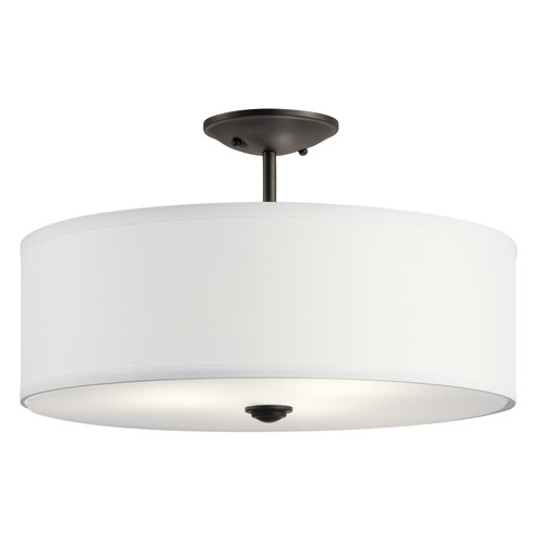 Shailene Three Light Semi Flush Mount in Olde Bronze (12|43692OZ)