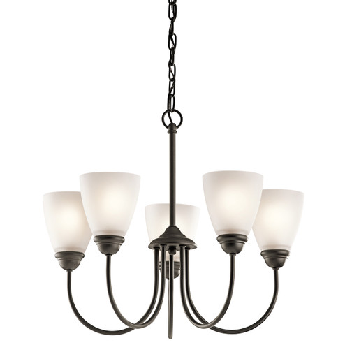 Jolie LED Chandelier in Olde Bronze (12|43638OZL18)