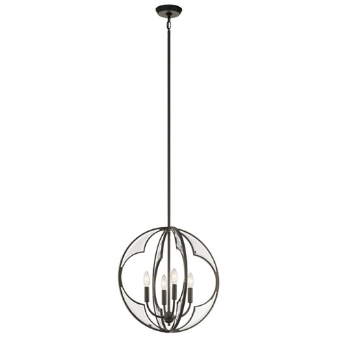 Montavello Four Light Chandelier in Olde Bronze (12|43096OZ)