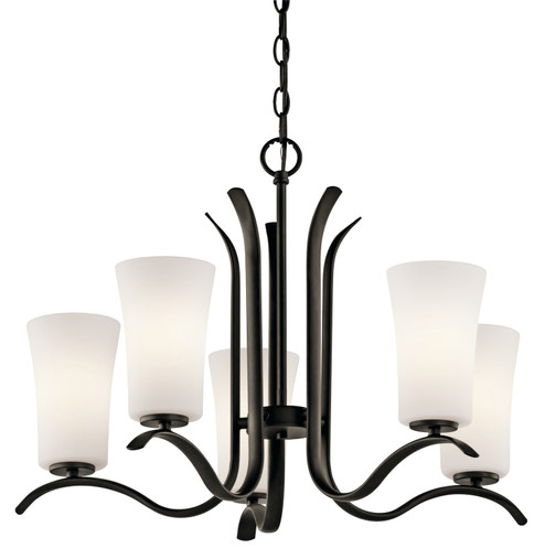 Armida Five Light Chandelier in Olde Bronze (12|43074OZ)