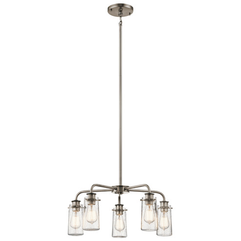 Braelyn Five Light Chandelier in Classic Pewter (12|43058CLP)