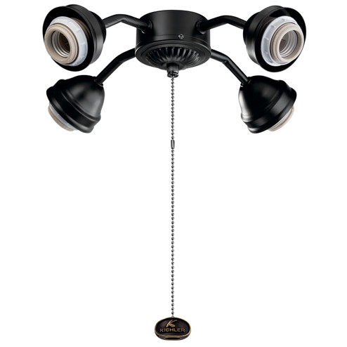 Accessory LED Fan Fitter in Satin Black (12|350015SBK)
