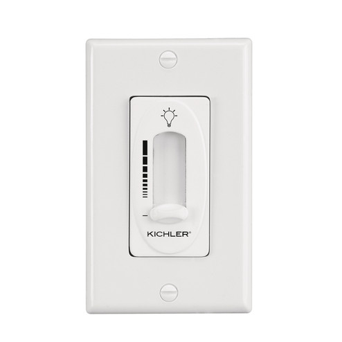 Accessory Fan Light Dimmer Control in White (12|337011WH)