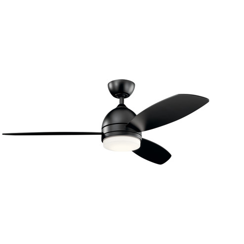 Vassar 52''Ceiling Fan in Satin Black (12|330002SBK)