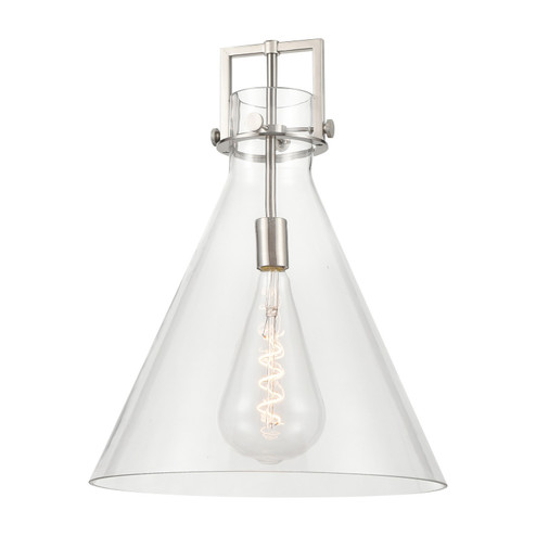 Downtown Urban Glass in Clear Newton Cone (405|G411-16CL)