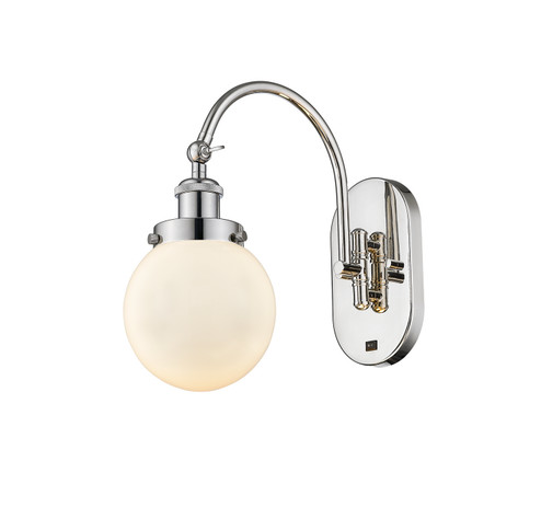 Franklin Restoration One Light Swing Arm in Polished Nickel (405|918-1W-PN-G201-6)
