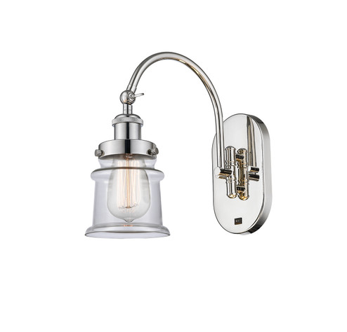 Franklin Restoration LED Swing Arm in Polished Nickel (405|918-1W-PN-G182S-LED)