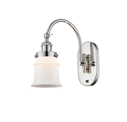 Franklin Restoration LED Swing Arm in Polished Nickel (405|918-1W-PN-G181S-LED)