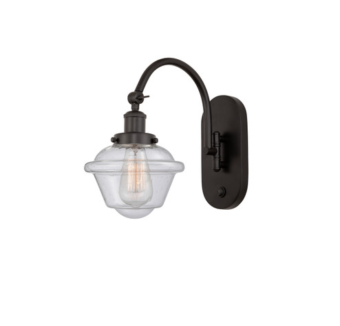 Franklin Restoration One Light Swing Arm in Oil Rubbed Bronze (405|918-1W-OB-G534)