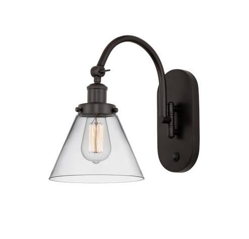 Franklin Restoration One Light Swing Arm in Oil Rubbed Bronze (405|918-1W-OB-G42)