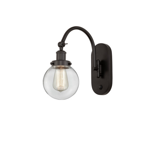 Franklin Restoration One Light Swing Arm in Oil Rubbed Bronze (405|918-1W-OB-G202-6)