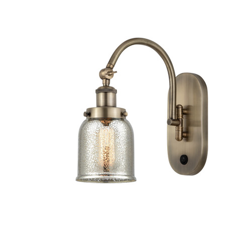 Franklin Restoration One Light Swing Arm in Black Antique Brass (405|918-1W-BAB-G58)
