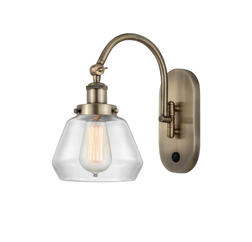 Franklin Restoration LED Swing Arm in Black Antique Brass (405|918-1W-BAB-G171-LED)