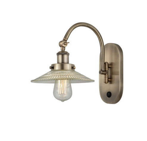 Franklin Restoration LED Swing Arm in Antique Brass (405|918-1W-AB-G2-LED)