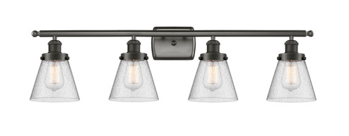 Ballston Urban Four Light Bath Vanity in Oil Rubbed Bronze (405|916-4W-OB-G64)